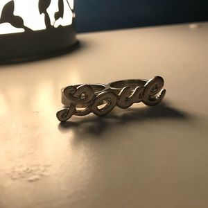 “Love” ring